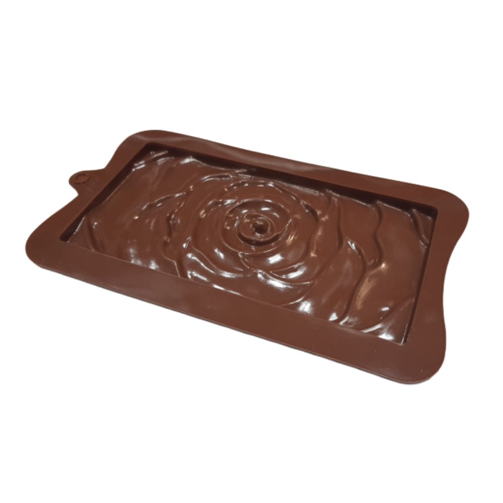 Silicone chocolate mold – rose shape, 17 x 14 cm