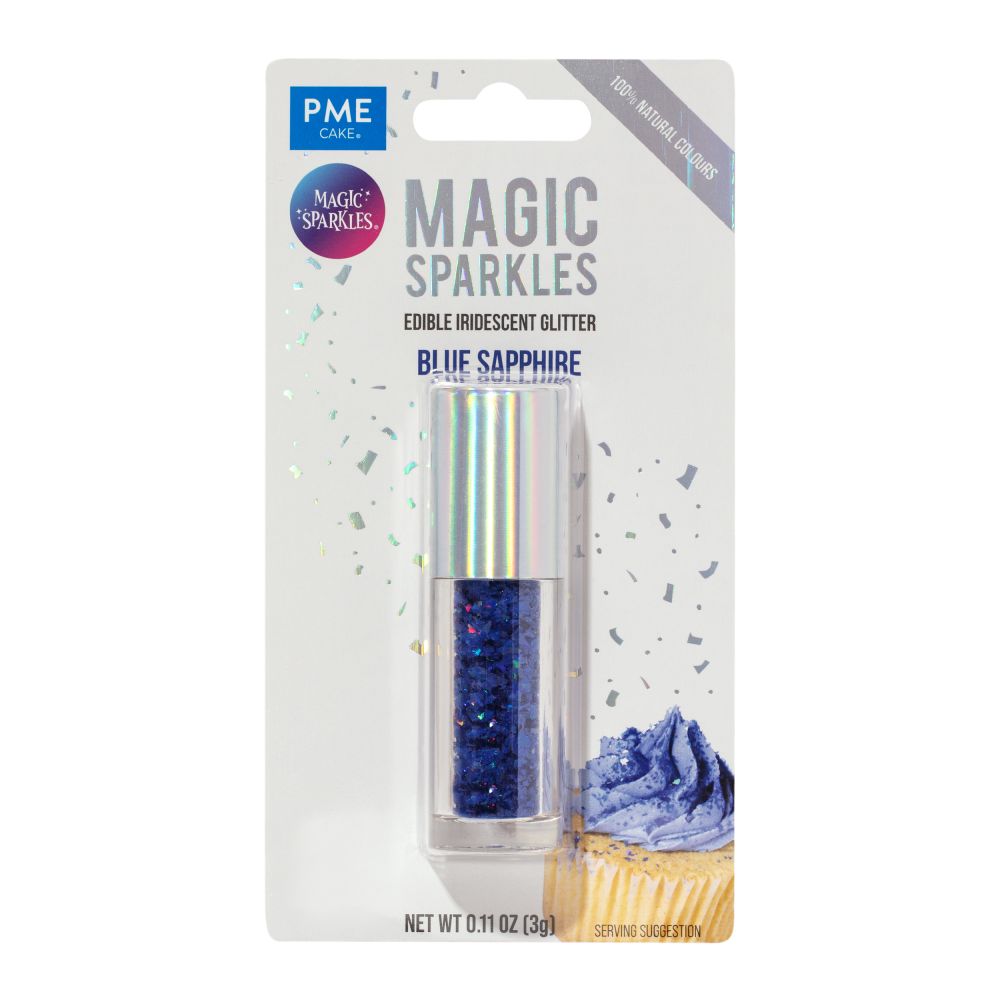 Płatki brokatowe Magic Sparkles - PME - Blue Sapphire, 3 g