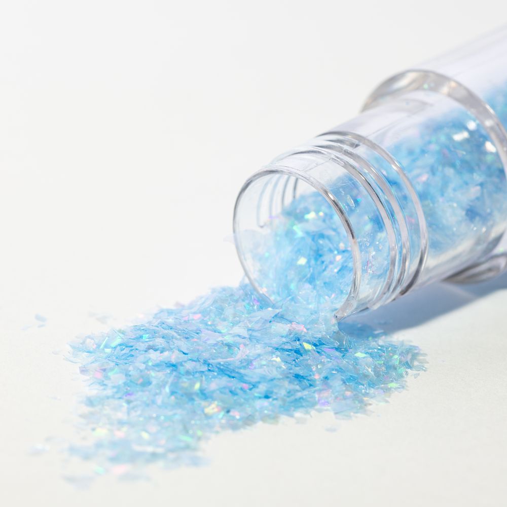 Edible glitter Magic Sparkles - PME - Blue Aquamarine, 3 g