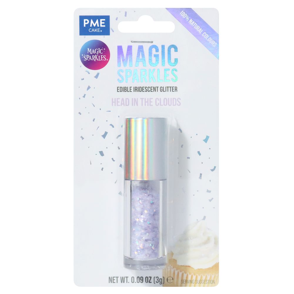 Edible glitter Magic Sparkles - PME - Head in the Clouds, 3 g