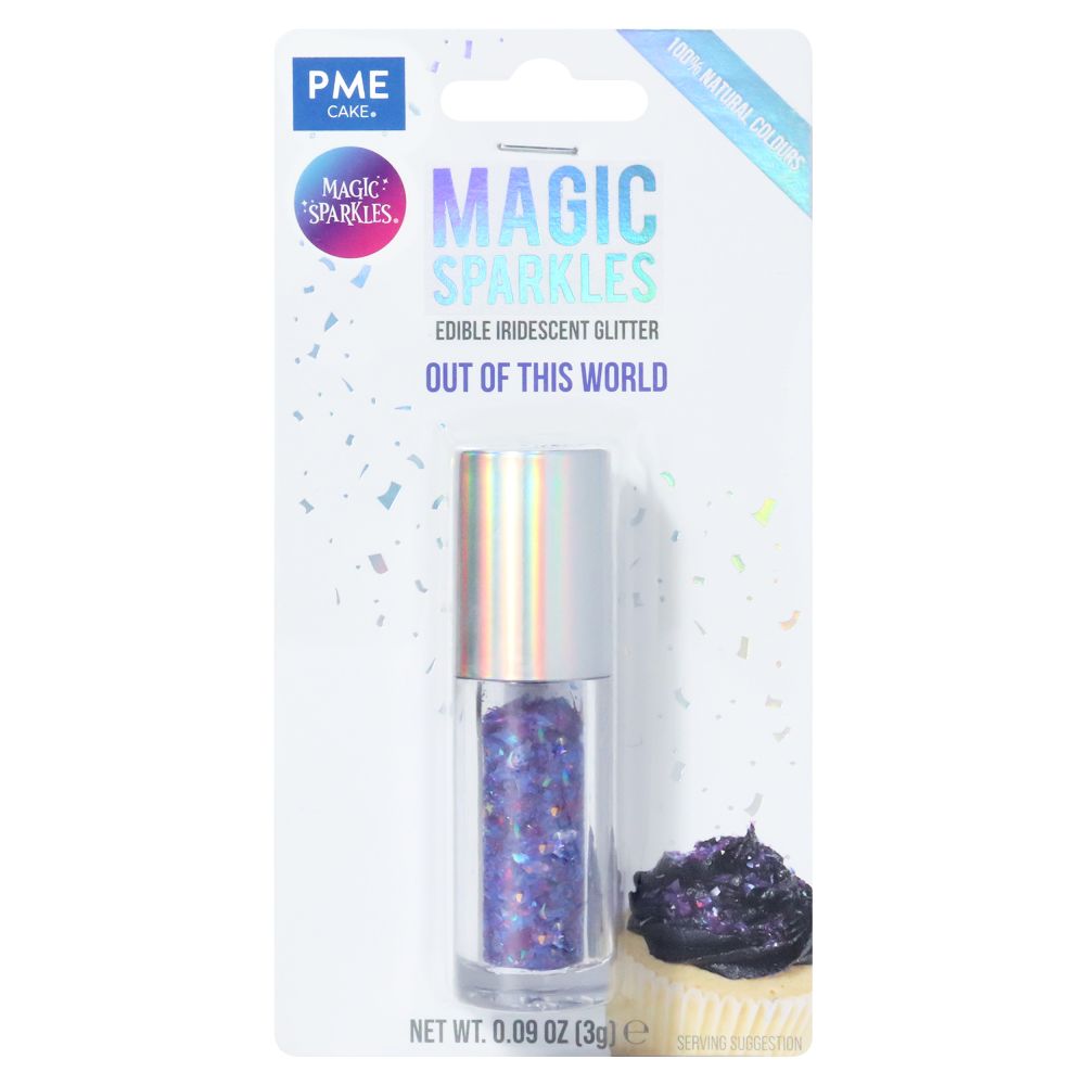 Edible glitter Magic Sparkles - PME - Out of this World, 3 g