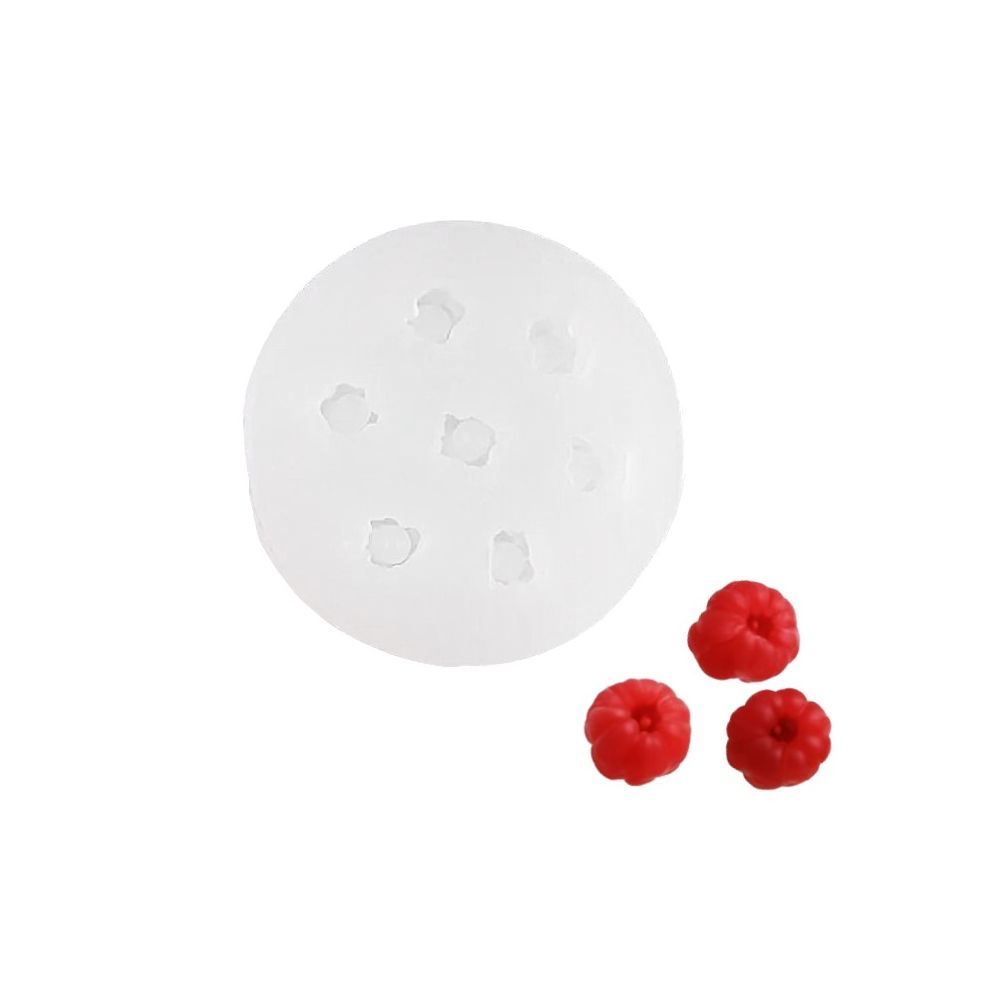 Silicone mold - raspberries, 6 cm
