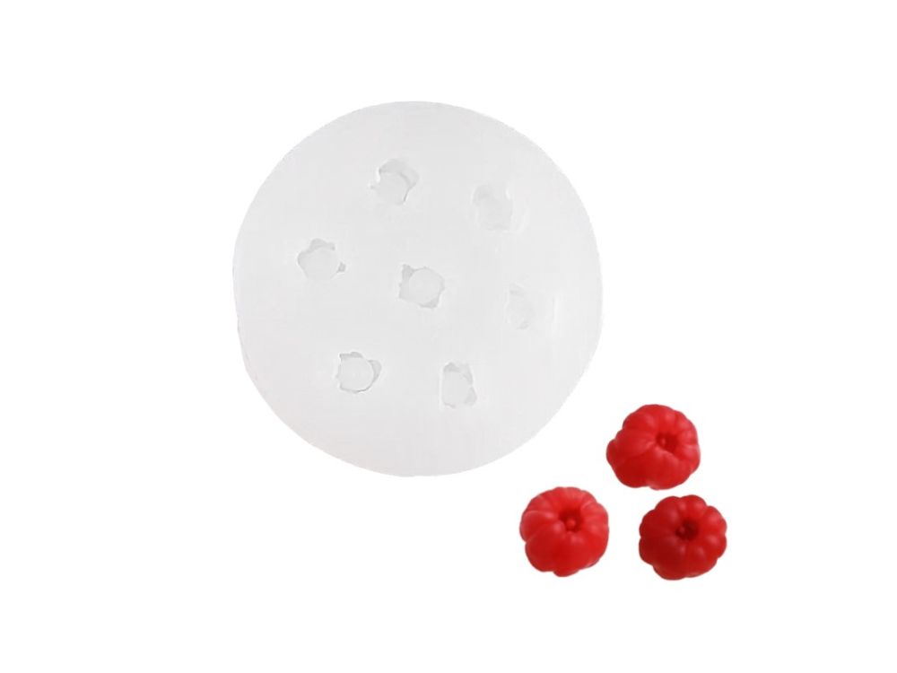 Forma silikonowa - maliny, 6 cm