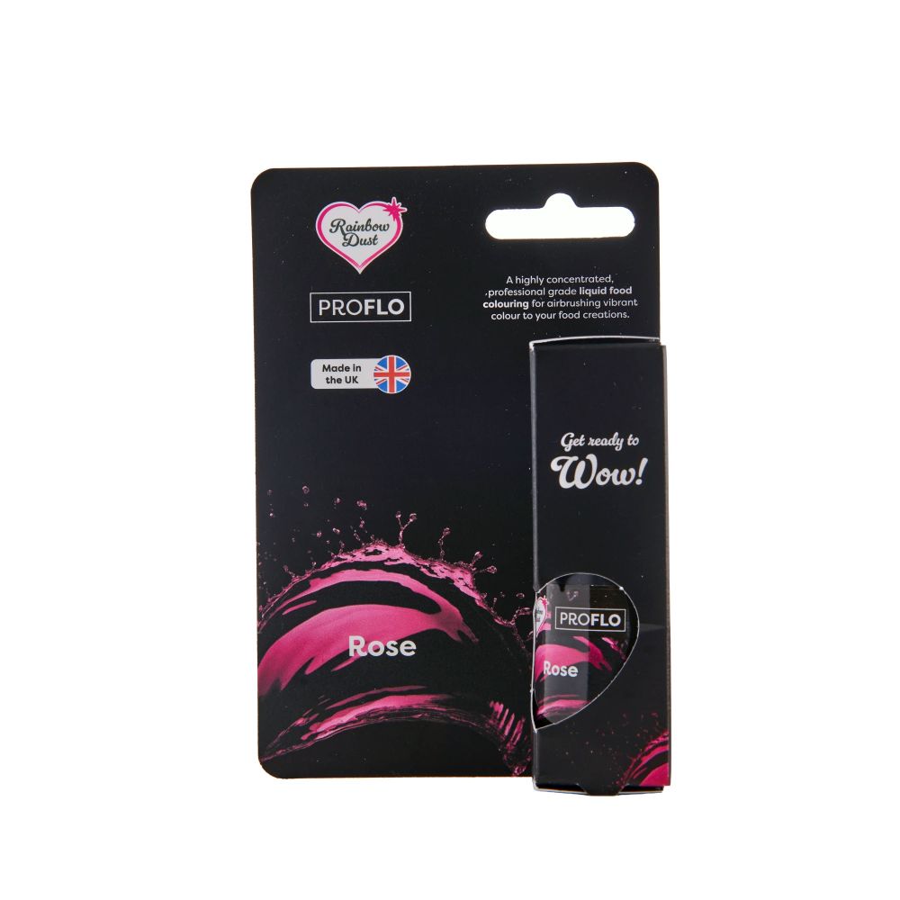 Barwnik spożywczy w płynie ProFlo - Rainbow Dust - Rose, 19 g