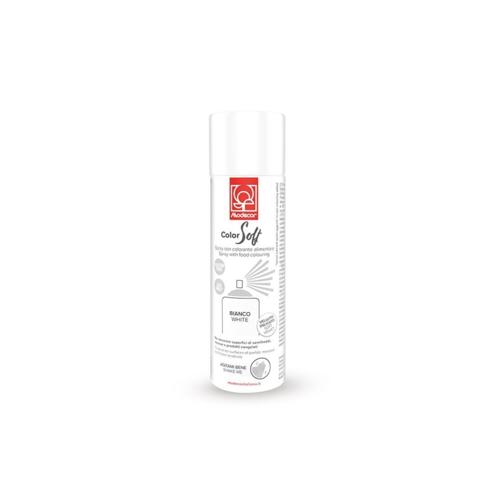 Velvet spray ColorSoft - Modecor - Bianco, 250 ml