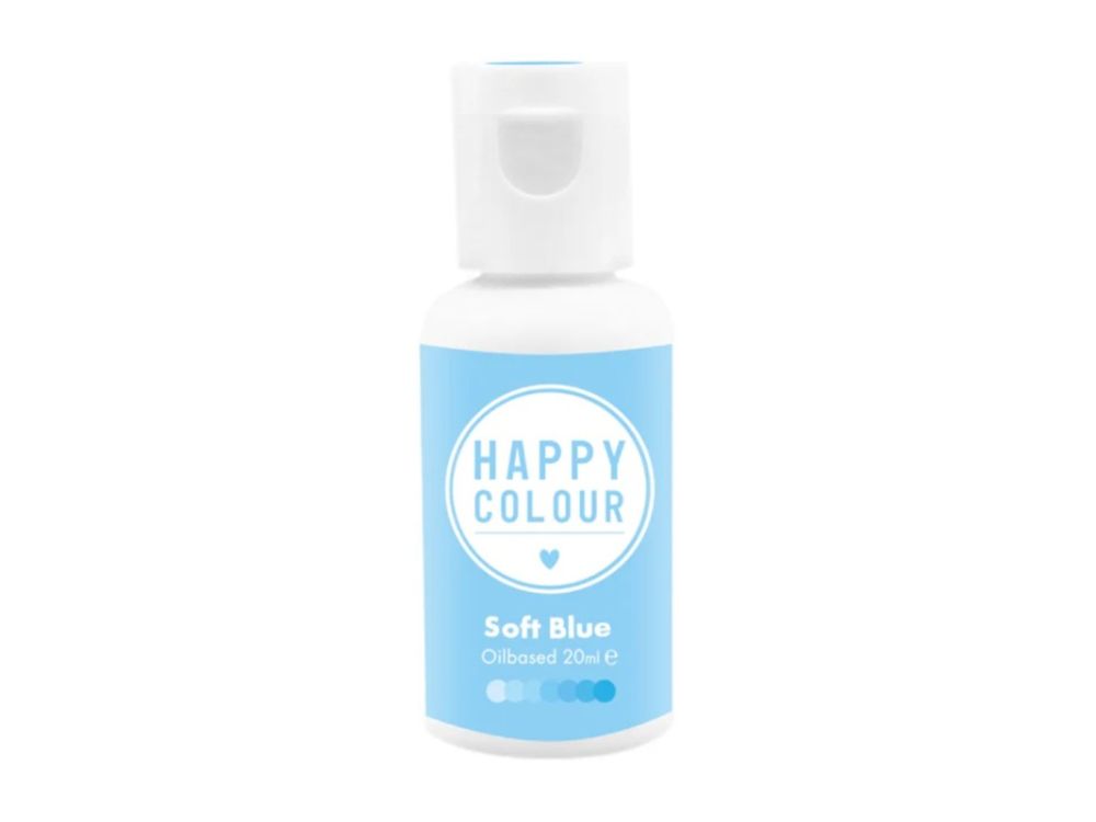Oil based coloring - Happy Colour - Soft Blue 20 ml