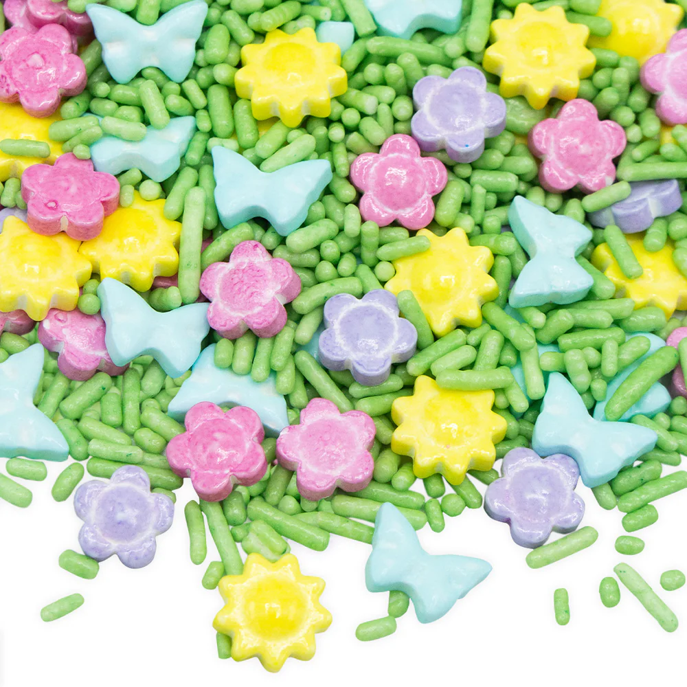 Sugar sprinkles - Happy Sprinkles - Flower Power 90 g