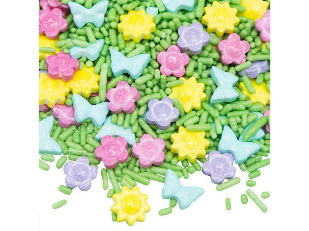 Posypka cukrowa Flower Power - Happy Sprinkles - 90 g