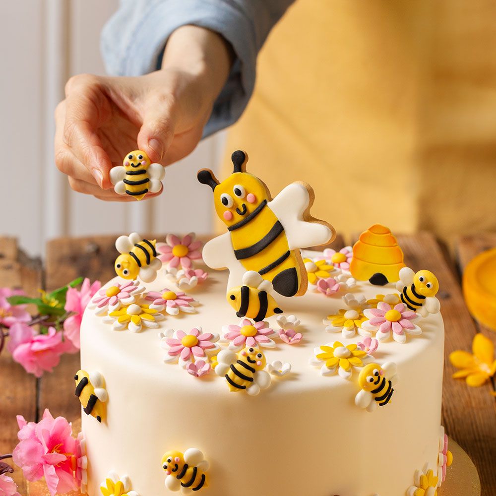 Sugar decorations Bees - Decora - 6 pcs