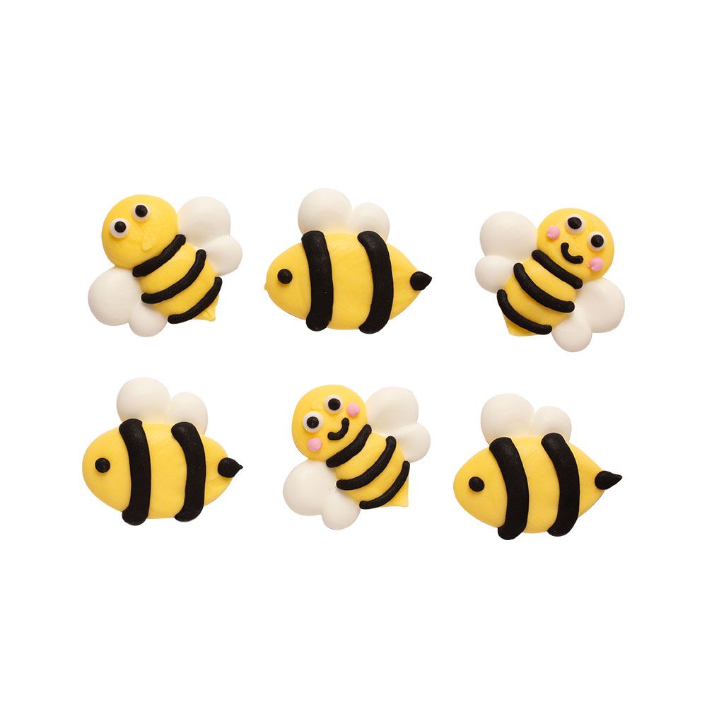 Sugar decorations Bees - Decora - 6 pcs
