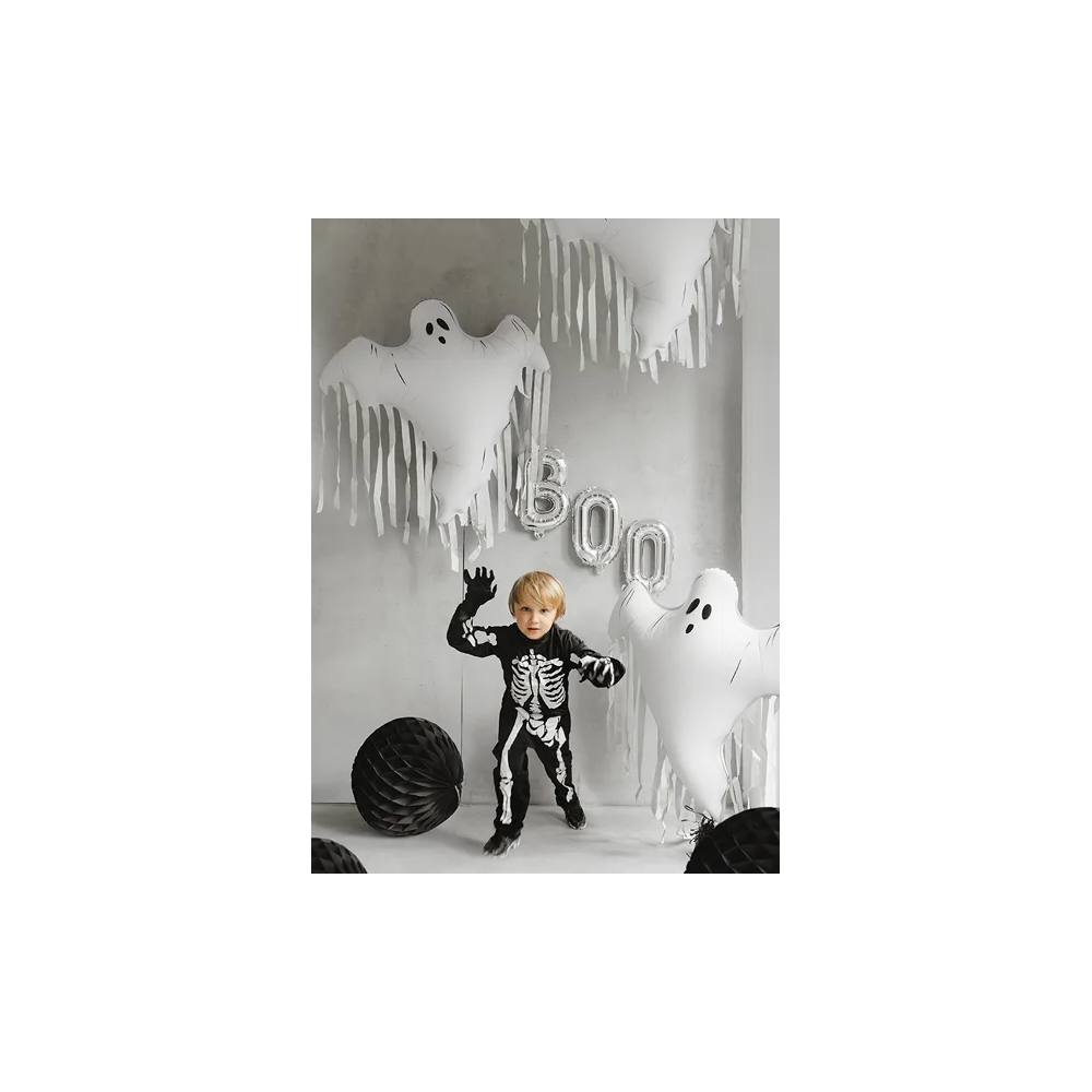 Foil balloon Ghost Fringe - PartyDeco - 93 x 86 cm