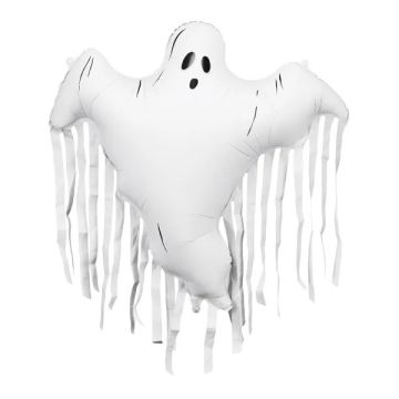 Foil balloon Ghost Fringe - PartyDeco - 93 x 86 cm