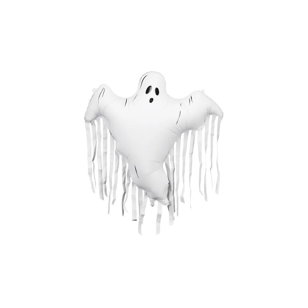 Foil balloon Ghost Fringe - PartyDeco - 93 x 86 cm