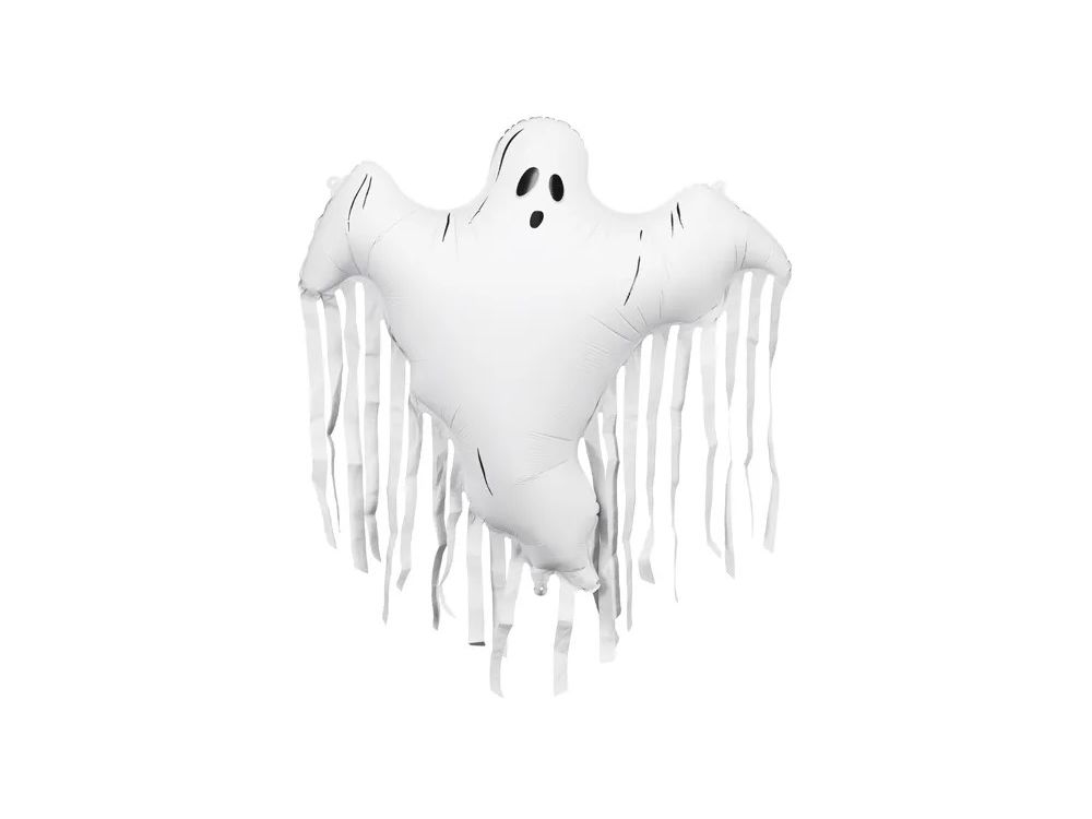 Foil balloon Ghost Fringe - PartyDeco - 93 x 86 cm