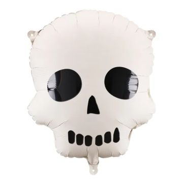 Foil balloon Skull - PartyDeco - 36 x 41 cm