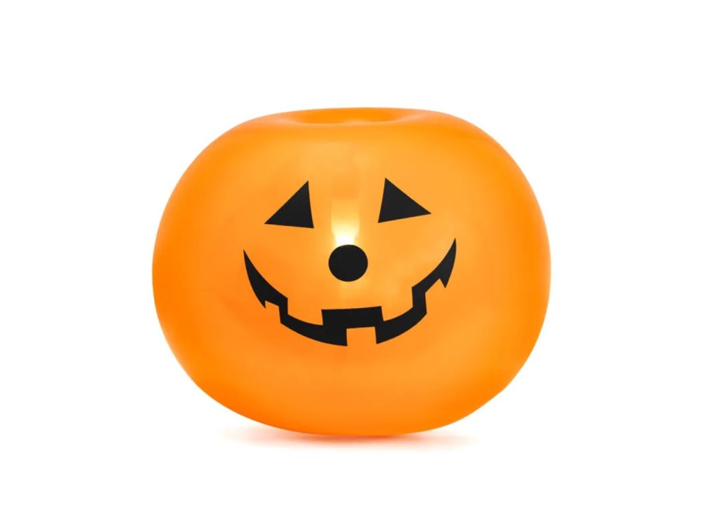 Glowing pumpkin balloons - PartyDeco - 25 cm, 5 pcs