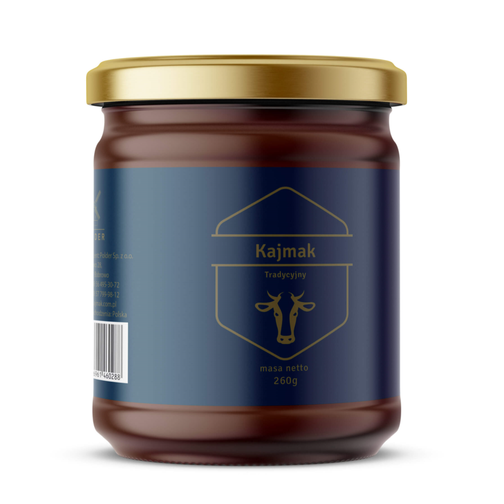 Krem mleczny Kajmak - Polder - tradycyjny, 260 g