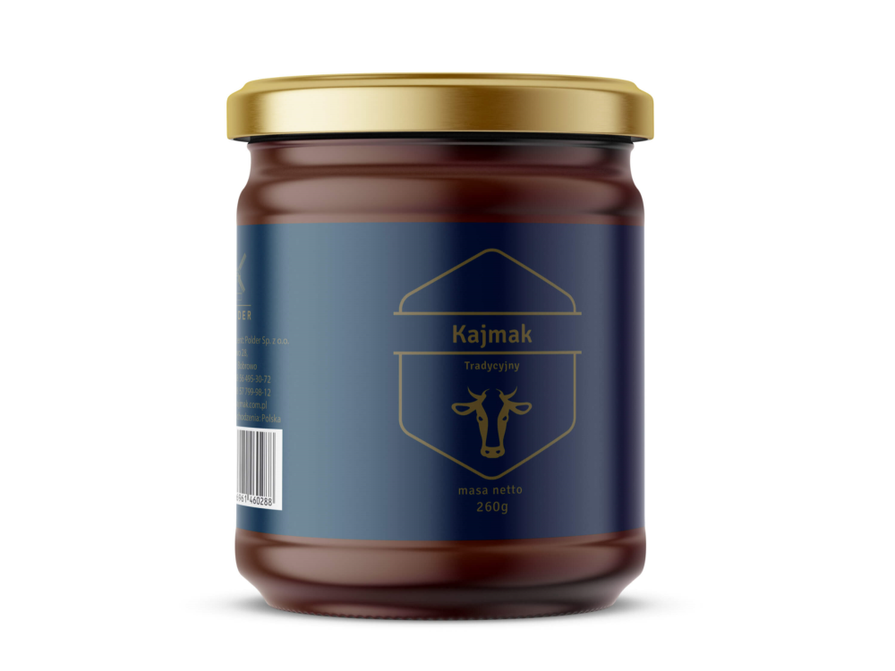 Krem mleczny Kajmak - Polder - tradycyjny, 260 g