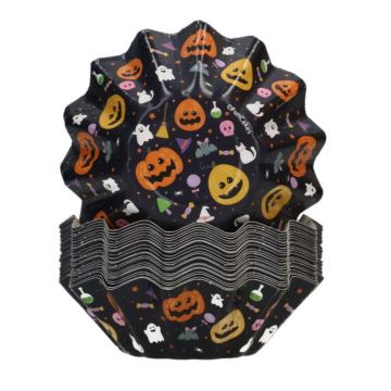 Papilotki do muffinek Halloween - FunCakes - 48 szt.