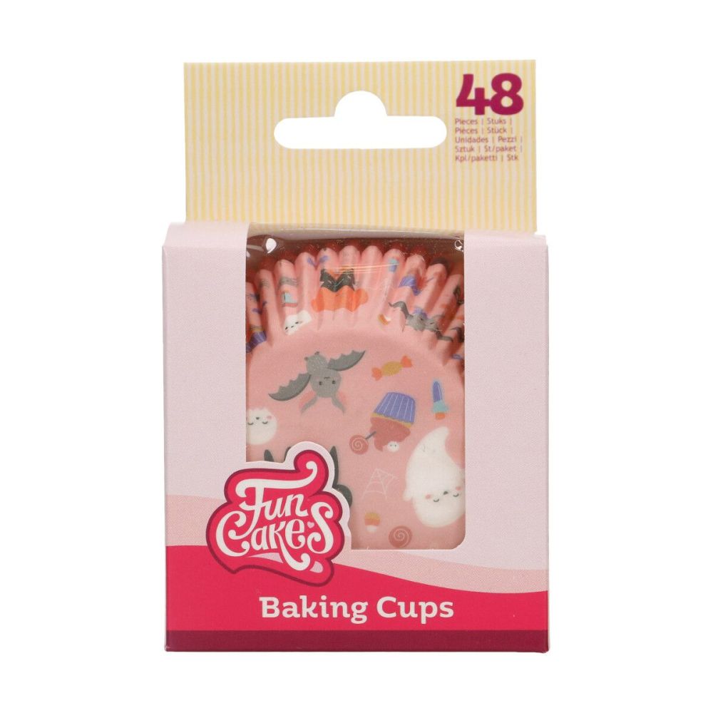 Baking cups Cute Halloween - FunCakes - 48 pcs