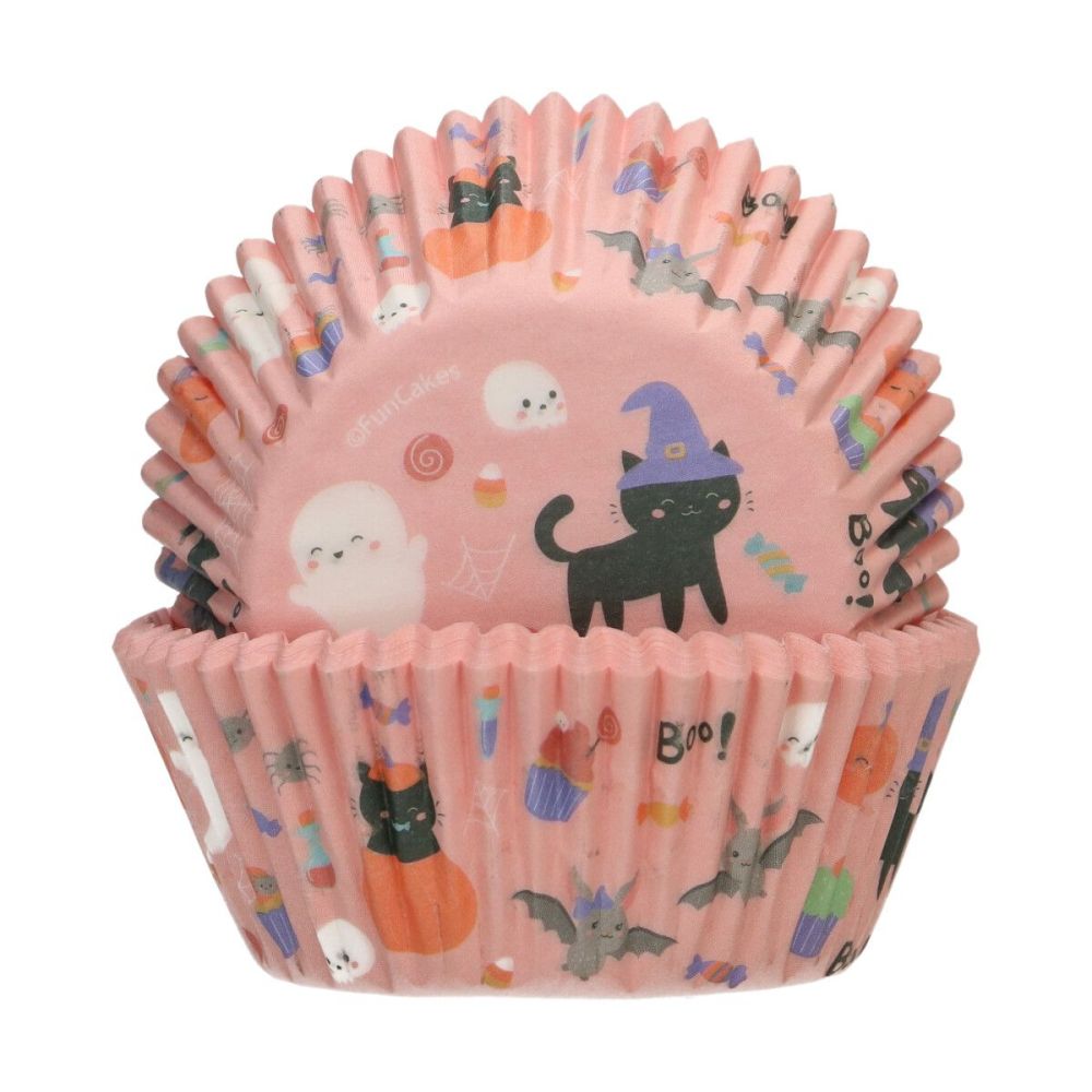 Baking cups Cute Halloween - FunCakes - 48 pcs