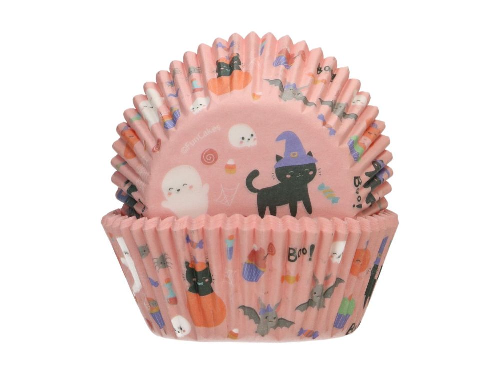 Baking cups Cute Halloween - FunCakes - 48 pcs