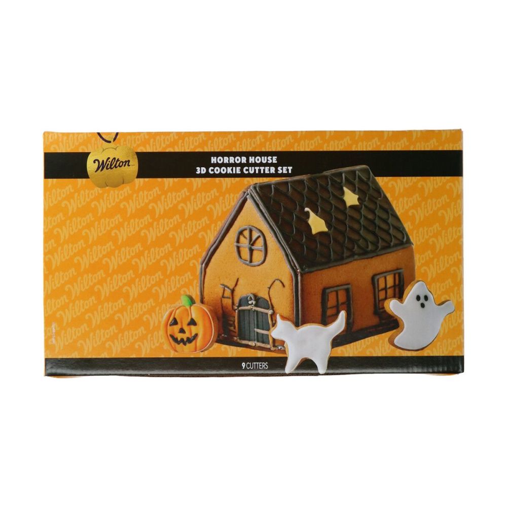 Zestaw wykrawaczy Horror House 3D - Wilton -  9 szt.