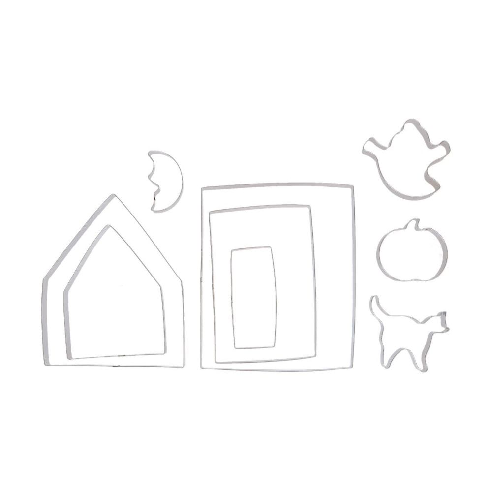 Zestaw wykrawaczy Horror House 3D - Wilton -  9 szt.