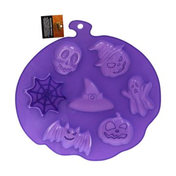 Silicone cookie mould Halloween - Wilton - 7 pcs