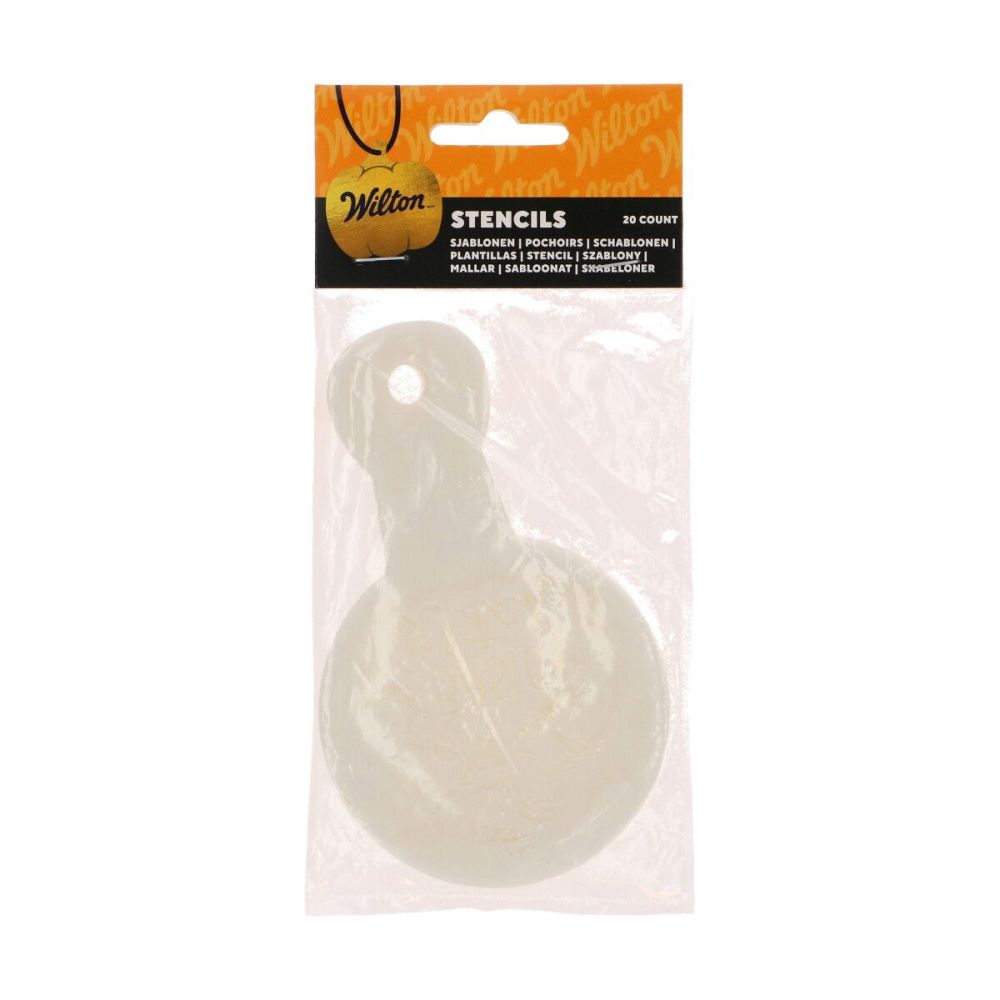 Halloween stencils - Wilton - 20 pcs