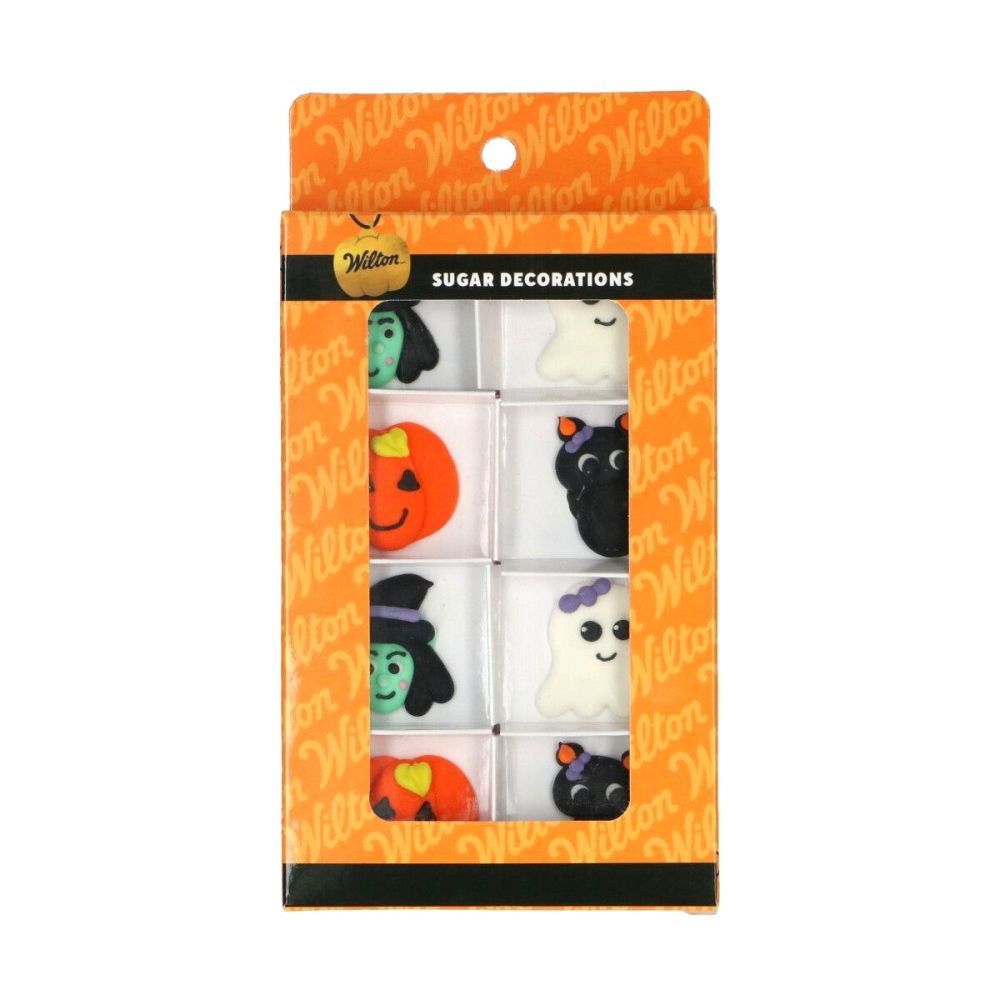 Ozdoby cukrowe Happy Halloween - Wilton - 8 szt.