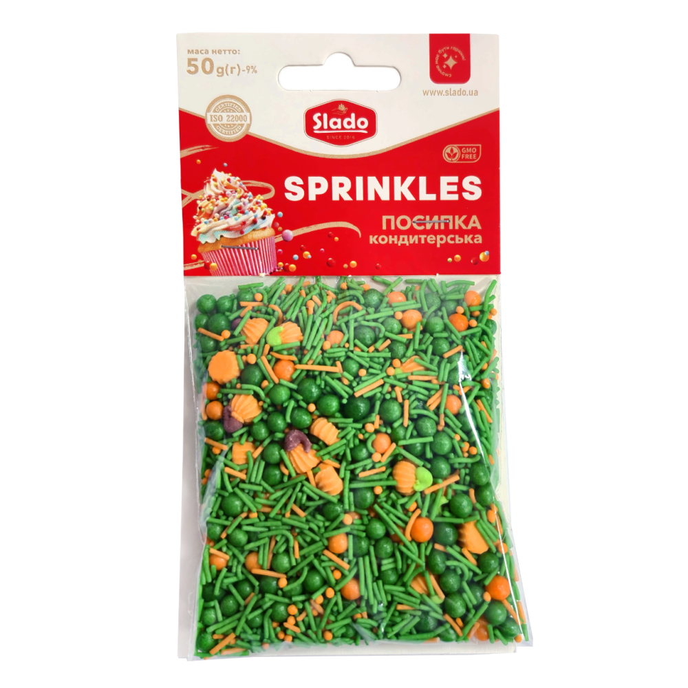 Posypka cukrowa Dyniowy zawrót głowy - Slado - 50 g