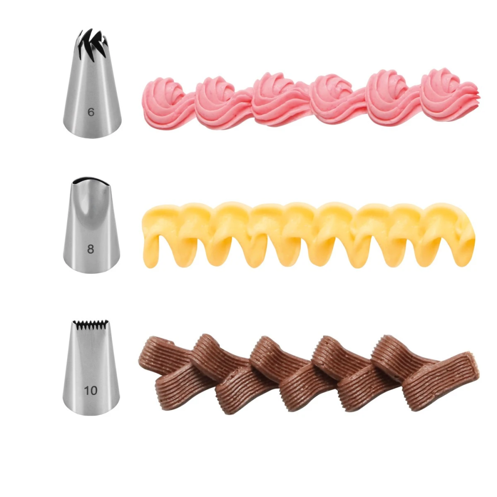 Zestaw tylek z adapterem Delicia - Tescoma - 7 elementów