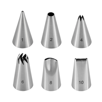 Cake Decorating Tip Set Delicia - Tescoma - 7 pcs