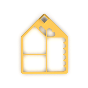 Gingerbread house cutter – Tescoma – 10 x 13 cm
