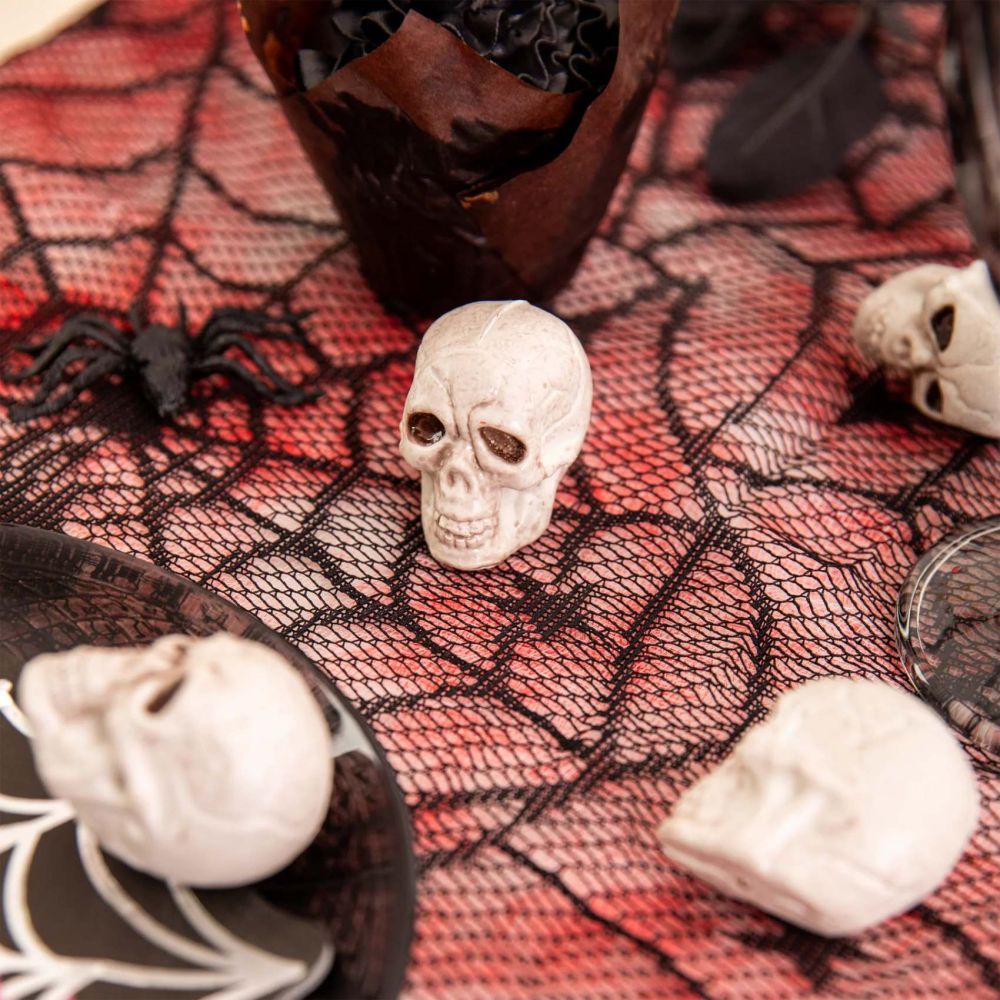 Halloween Skull decorations – 12 pcs