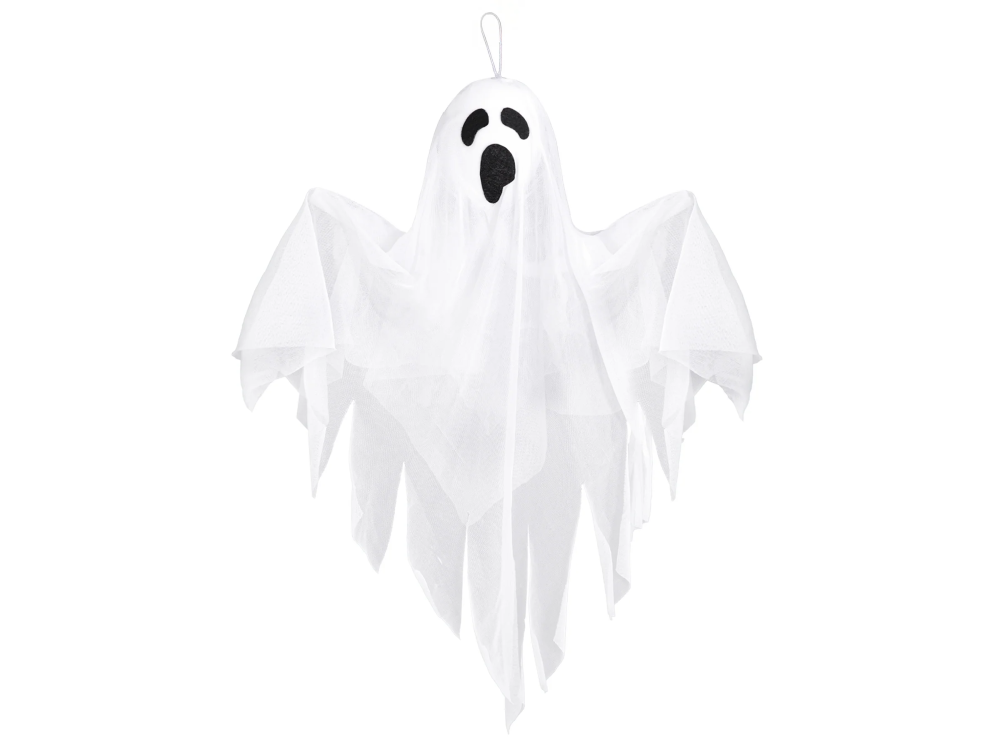 Dekoracja na Halloween Wiszący duch - 48 cm