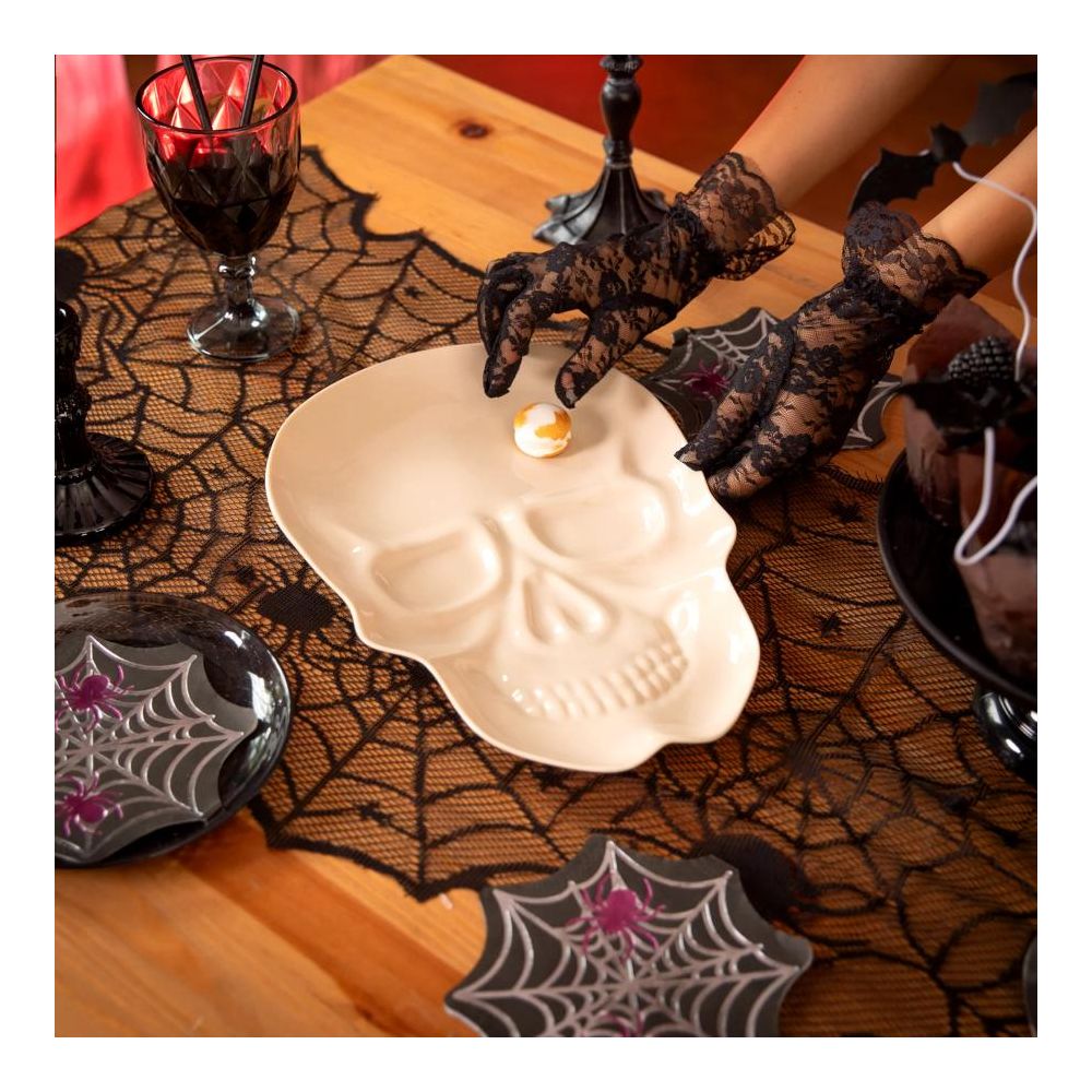 Snack tray Skull - 23 x 33 cm