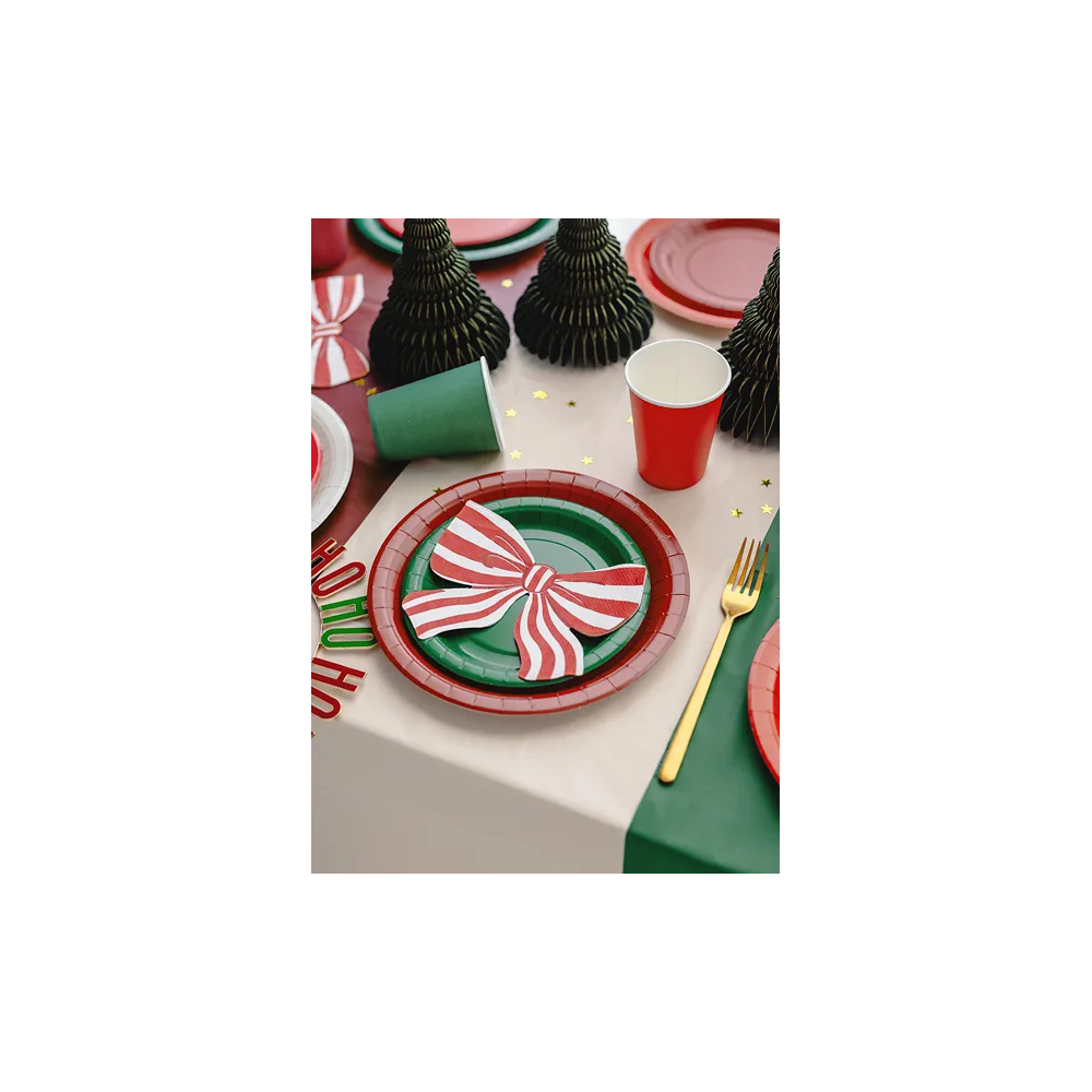 Paper napkins Ribbon - PartyDeco - 13 x 16 cm 12 pcs