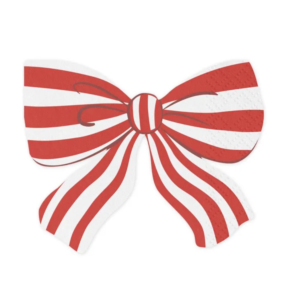 Paper napkins Ribbon - PartyDeco - 13 x 16 cm 12 pcs