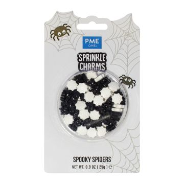 Sugar decorations Spooky Spiders - PME - 25 g