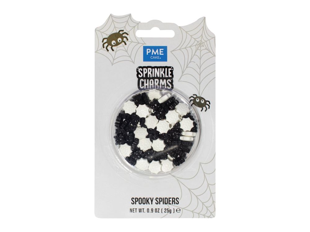 Ozdoby cukrowe Spooky spiders - PME - 25 g