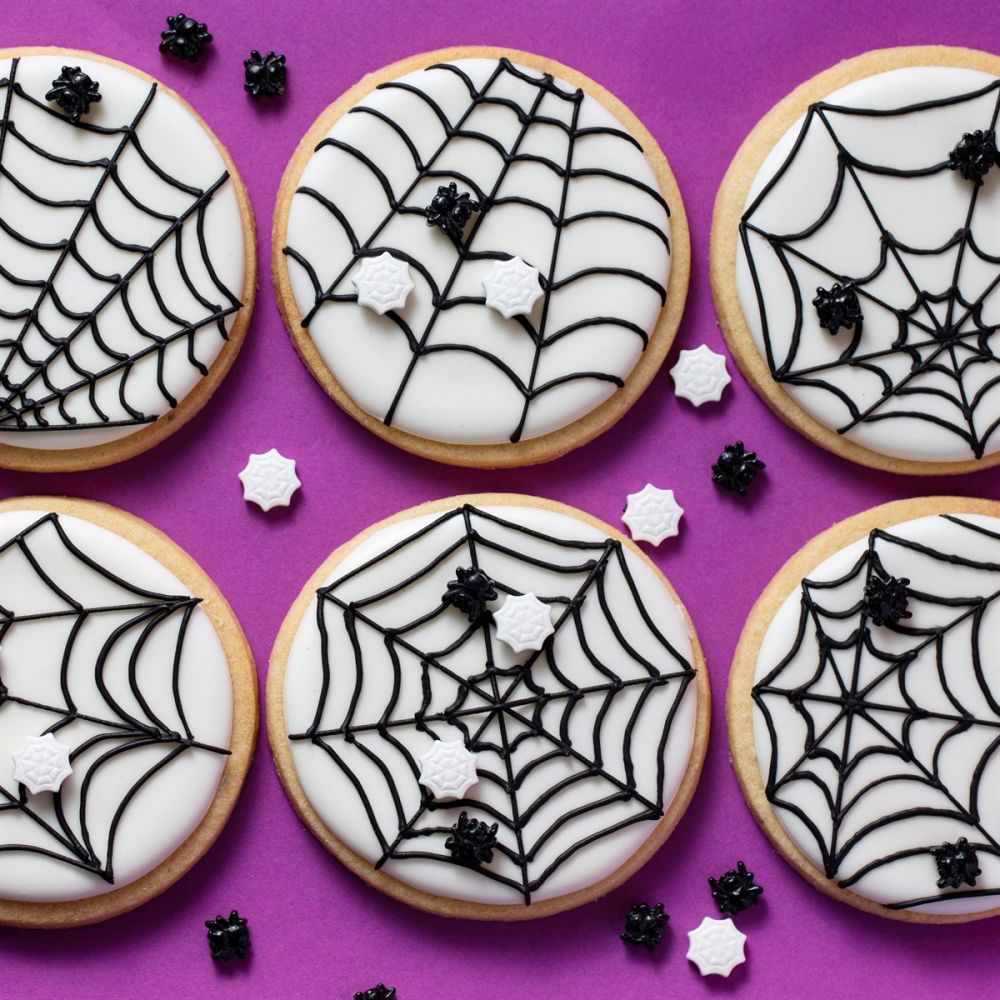 Sugar decorations Spooky Spiders - PME - 25 g