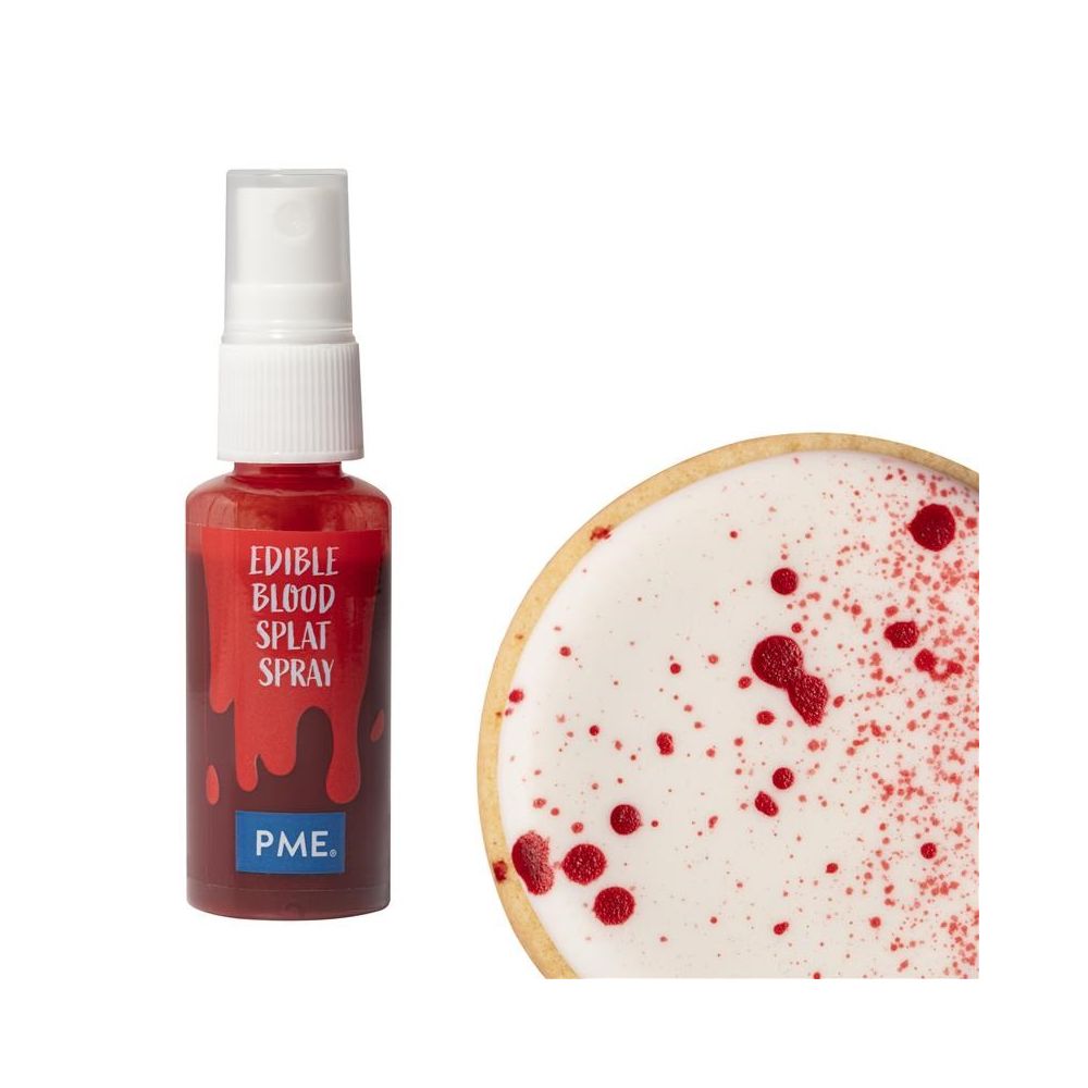 Edible blood splat spray Halloween - PME - 30 g