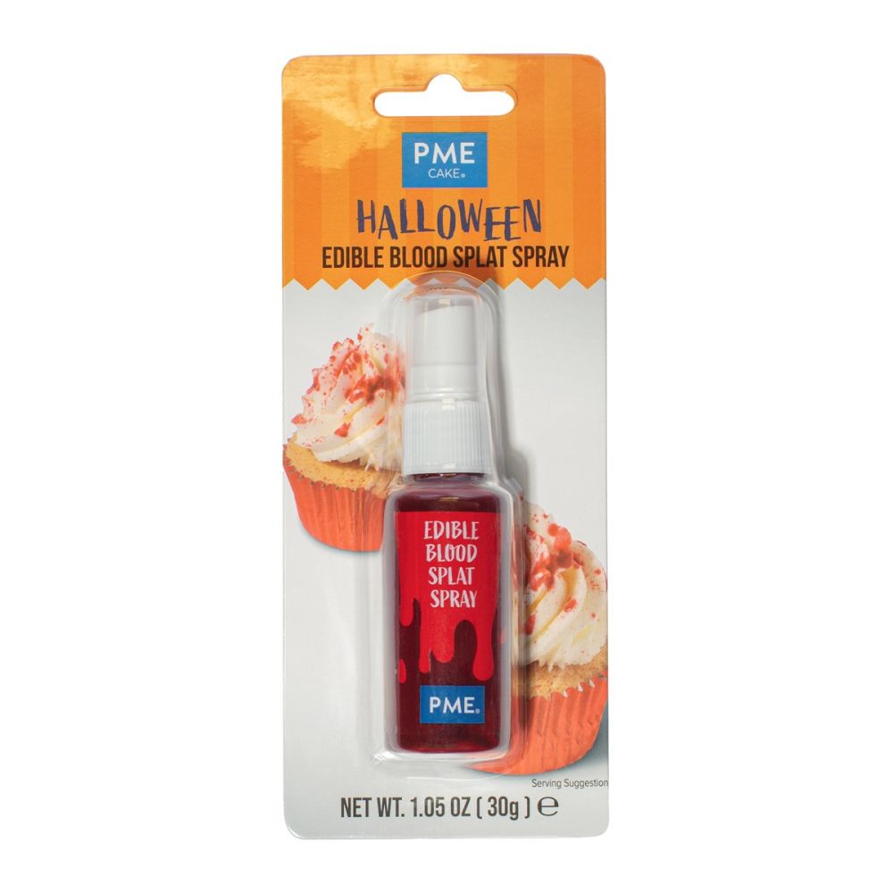 Edible blood splat spray Halloween - PME - 30 g