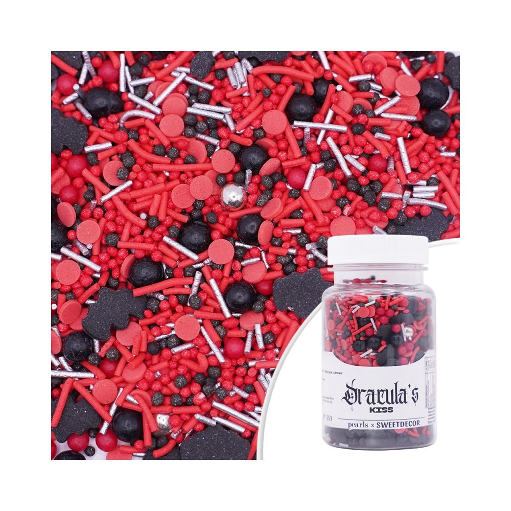 Halloween sugar sprinkles Dracula's Kiss - 70 g