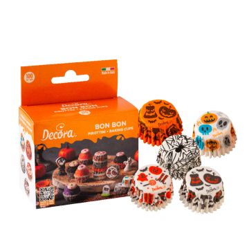 Mini muffin cupcakes Halloween - Decora - 27 x 17 mm 100 pcs