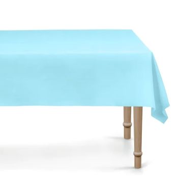 Tablecloth for a sweet table - PartyDeco - light blue 137 x 183 cm