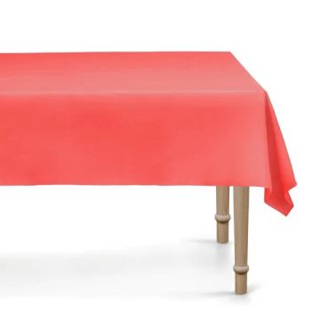 Tablecloth for a sweet table - PartyDeco - red 137 x 183 cm