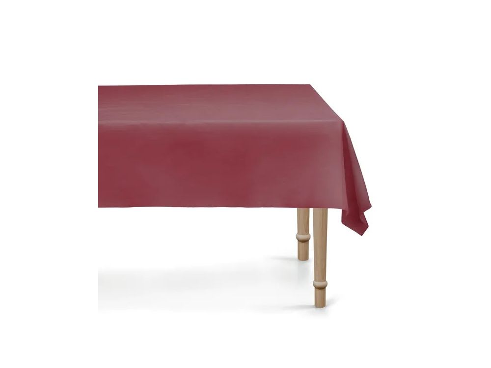 Obrus na słodki stół - PartyDeco - bordowy 137 x 183 cm